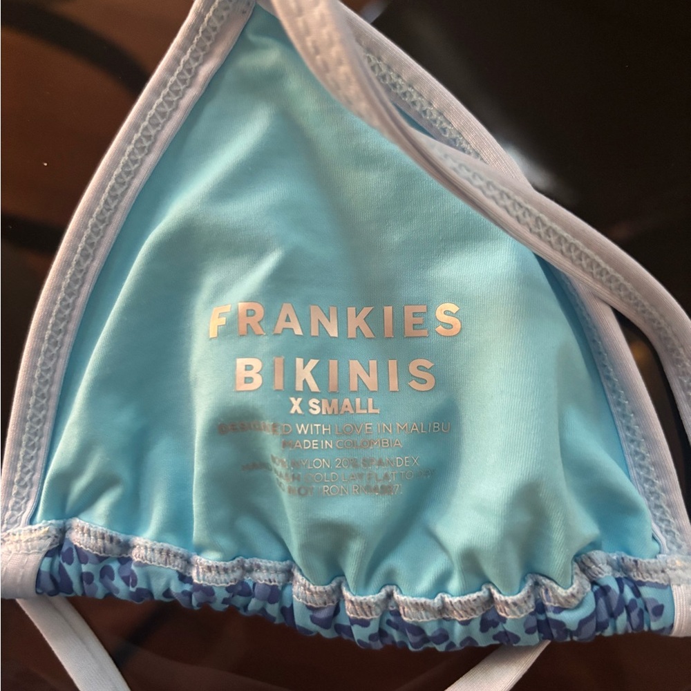 Frankie's Bikinis Cobalt Cheetah - Picture 4 of 4